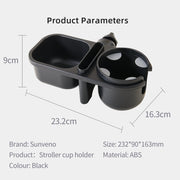 Baby Stroller Parent Cup Holders 3 in 1