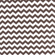 SheetWorld Fitted Round Crib Sheet - 100% Cotton Woven - Brown Chevron - Snuggle Bunny Baby
